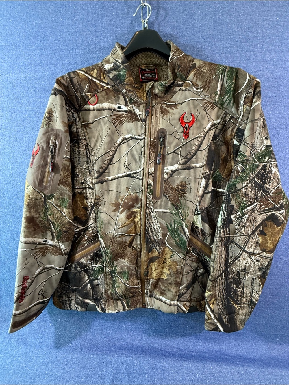 Badlands Velocity Camo Performance Softshell Jacket with Bio-Thermic Fleece